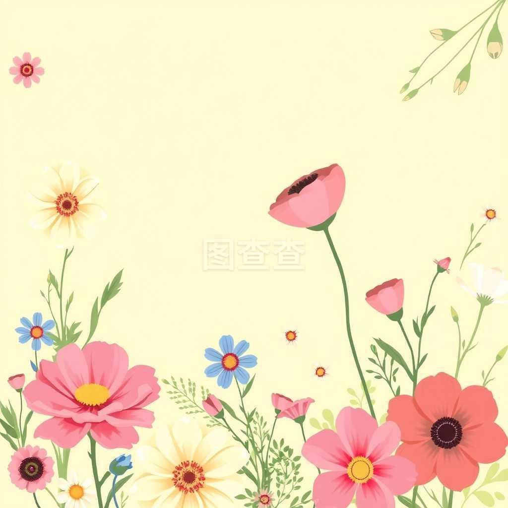 花卉背景图