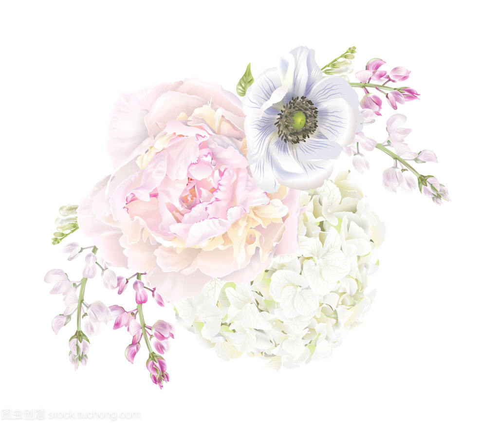 牡丹莲花组合物
